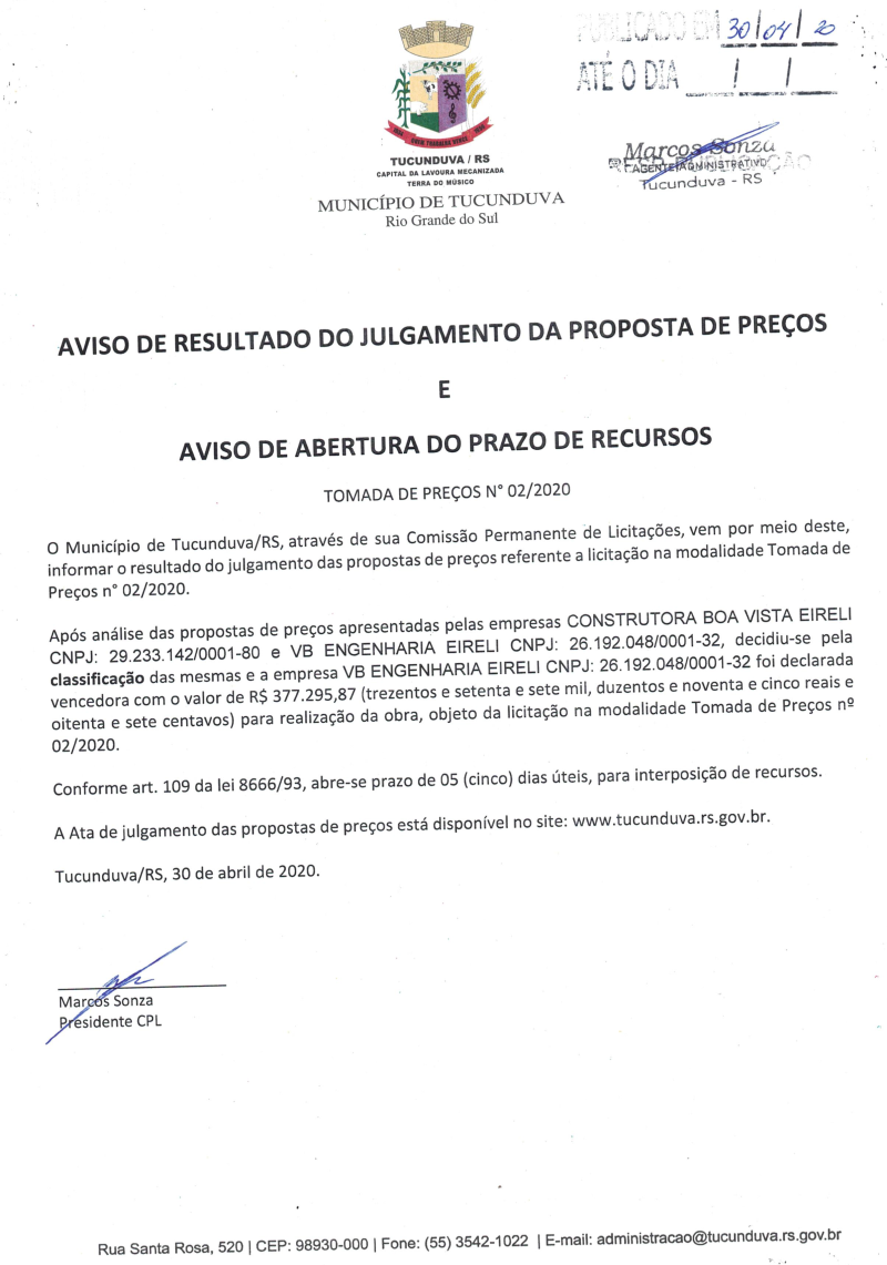 TMP 02_2020 AVISO DE RESULT JULG PROPOST E ABERT RECURSOS